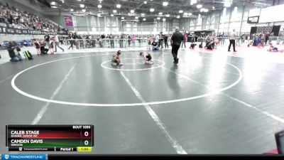 70 lbs Round 4 - Camden Davis, Oregon vs Caleb Stage, Rainier Junior WC