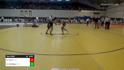 Match - Nick Kunz, Montana State-Northern vs Ben VomBaur, Unattached