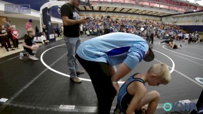 64 lbs Quarterfinal - Clementina Zapata, OKC Saints Wrestling vs Colton Causey, Division Bell Wrestling