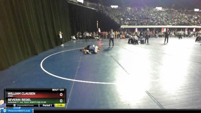 220 lbs Round 1 - William Clausen, Iowa vs Severin Redel, Alburnett Mat Pack Wrestling Club