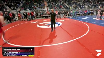 190 lbs Round 1 - Anthony Martinez, Rawlins Wrestling Club vs William Velarde Iii, Lander USA Wrestling