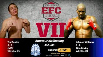 Trai Santos vs. Lakaine Williams EFC 7 Replay