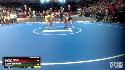 120-4A Quarterfinal - Damien Reyes, Mesa Ridge vs Julian Espinoza, Pueblo East