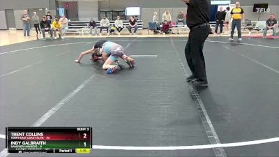 110 lbs Round 1 (10 Team) - Trent Collins, Terps East Coast Elite vs Indy Galbraith, Hanover Hawkeye