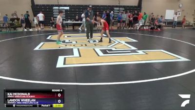 74 lbs Round 4 - Kai McDonald, Sebolt Wrestling Academy vs Landon Wheelan, Waverly Area Wrestling Club