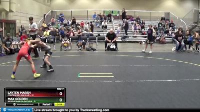 53 lbs Round 1 (4 Team) - Max Golden, Untouchables-Olympia vs Layten Marsh, Contenders WA Blue