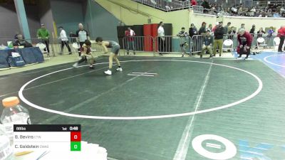 88 lbs Consi Of 16 #2 - Brevin Bevins, Cleveland Tiger Wrestling vs Chase Goldstein, Owasso Junior High