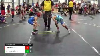 64 lbs Finals (8 Team) - Mason Pasternak, Stallers Elite vs Logan Martens, Lead Miners