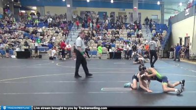 101 lbs Semifinal - Brendan Tobin, North Baltimore WC vs Evan Jackson, American Dream