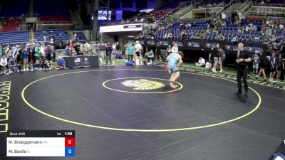 138 lbs Rnd Of 64 - Mason Breeggemann, Minnesota vs Mason Basile, Florida