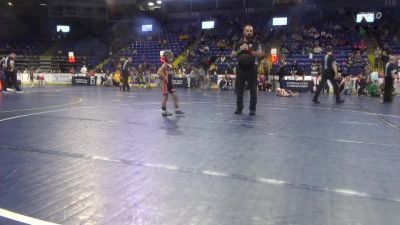 46 lbs Final - Vincent Switzer, Clarion Limestone vs Dominic LaForge, Nazareth