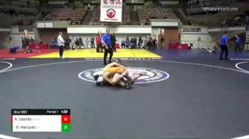 113 lbs Semifinal - Dominic Marquez, California vs Anthony Castillo, Central High School Wrestling