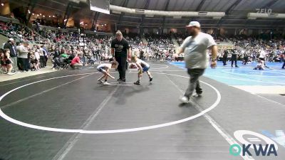 67 lbs Consi Of 16 #1 - Braden Abel, Salina Wrestling Club vs Ryder Risley, Division Bell Wrestling