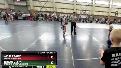 58 lbs Champ. Round 1 - Axle Reary, Uintah Wrestling vs Bryan Zorn, Fremont Wrestling Club