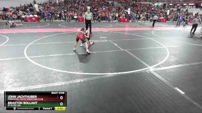 87 lbs Semifinal - Braxton Bollant, RT Elite/ IGH vs John Jachthuber, Princeton Youth Wrestling Club