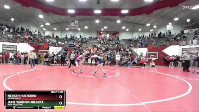 135 lbs Semifinal - Nevaeh Hultgren, Mooresville vs June Wagner-Gilbert, New Palestine