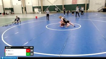 160 lbs Round 7 (8 Team) - Ryker Sky, Columbus Wrestling Organization vs Cole Salpas, G.I. Grapplers