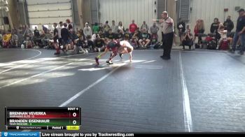 76 lbs Round 2 - Branden Eisenhaur, Team Missouri vs Brennan Veverka, Warhawks Elite