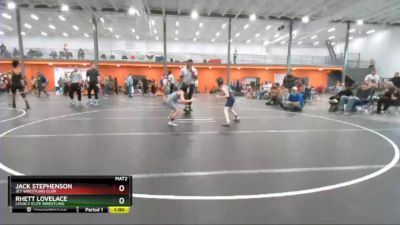 58 lbs Quarterfinal - Rhett Lovelace, Legacy Elite Wrestling vs Jack Stephenson, Jet Wrestling Club