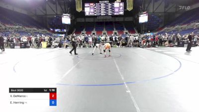 88 lbs Cons 4 - Vincent DeMarco, Illinois vs Eli Herring, Pennsylvania