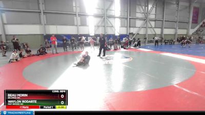 84 lbs Cons. Semi - Beau Morin, Billings WC vs Waylon Rodarte, Mat Demon WC