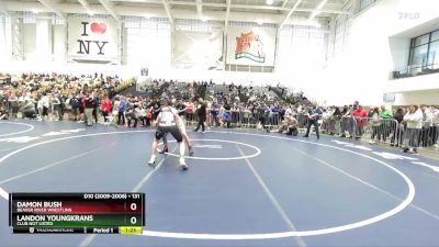 131 lbs Champ. Round 1 - Damon Bush, Beaver River Wrestling vs Landon Youngkrans, Club Not Listed