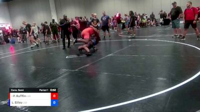 195 lbs Cons. Semi - Pharell Rufffin, Youth Impact Center Wrestling Club vs Leonard Gilley, Miami Wrestling Club