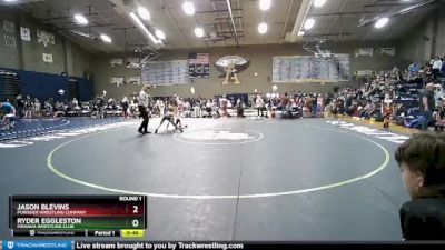 71 lbs Round 1 - Jason Blevins, Punisher Wrestling Company vs Ryder Eggleston, Piranha Wrestling Club