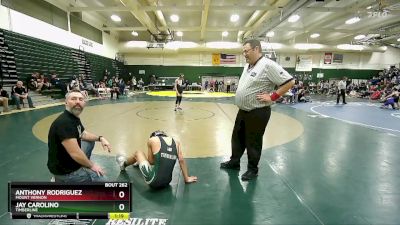 120 lbs Cons. Round 2 - Jay Carolino, Timberline vs Anthony Rodriguez, Mount Vernon