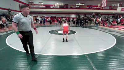 106 lbs Round Of 16 - Derek Marcolini, Milford vs Brock Miner, King Philip