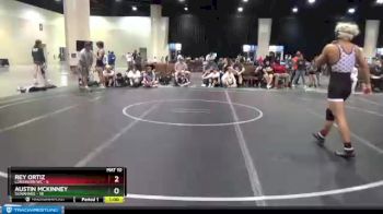 132 lbs Round 3 (8 Team) - Rey Ortiz, Longhorn WC vs Austin McKinney, Suwannee