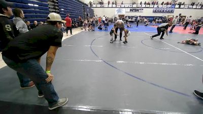 60 lbs Quarterfinal - Kingson Ballard, Team Conquer Wrestling vs Bohdi Scott, Salina Wrestling Club