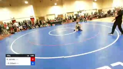 48 kg Rnd Of 32 - Roman Jaimes, California vs Reef Dillard, Steller Trained Wrestling