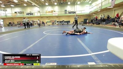 120-125 lbs Round 5 - Adam Rea, Sedalia Youth Wrestling vs Caddo Gilmore, Team Conquer