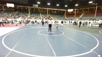 69 lbs Quarterfinal - Lucas Slocum, Stout Wrestling Academy vs Cayden Velasquez-Baca, Bloomfield Wildcats