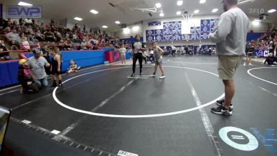 83-90 lbs Rr Rnd 2 - Greysen Parnell, Harrah Little League Wrestling vs Romeo Wynn, El Reno Wrestling Club