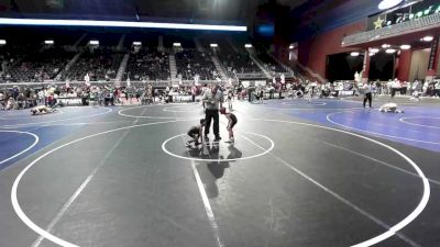 52 lbs Consi Of 8 #2 - Zayne Lawley, CWC Thunder vs Julian Campos, Silverback WC