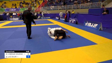 MARCUS VINÍCIUS DOURADO SANTOS vs SEMAIAS LUIZ SILVA 2024 Brasileiro Jiu-Jitsu IBJJF