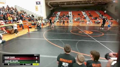 53 lbs Semifinal - Kane Park, Powell Wrestling Club vs Hadlee Allen, Powell Wrestling Club