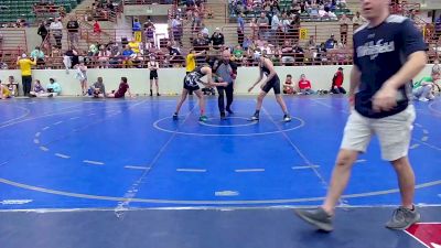 115 lbs 3rd Place - Ari Dawson, Lumpkin County Wresting vs Nixon Beatty, Georgia