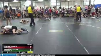 78 lbs Finals (8 Team) - Hunter Pierson, Death Squad vs Brandon Leffler, Olympia Red