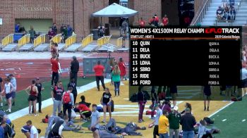 Women's 4x1500m Relay Championship, Heat 1