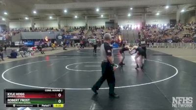 AA 150 lbs Cons. Round 2 - Robert Frost, Kirkwood High School vs Kyle Hogg, Bradley Central