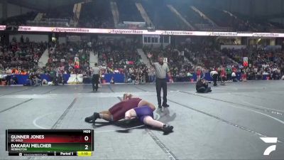 240 lbs Round 1 - Dakarai Melcher, Herington vs Gunner Jones, DC Gold