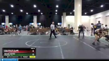 100 lbs Round 1 (6 Team) - Calvyn St Clair, North Florida Misfits vs Nevin Hayes, Scorpions