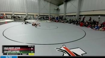 126 lbs 3rd Wb (16 Team) - Calliope Haefner, Fort Worth Benbrook (Girls) vs Julia Kempf-Stone, Amarillo Tascosa (Girls)