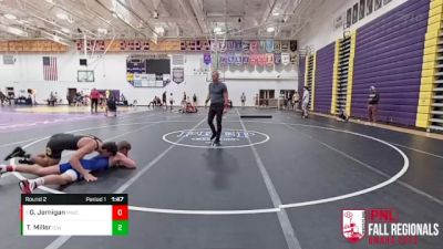 160B Round 2 - Gable Jernigan, MWC Wrestling Academy vs Tagg Miller, Izzy Style Wrestling