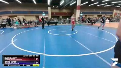 182 lbs Cons. Round 5 - Ryan Rainey, Warrior Trained Wrestling vs David Seres, Power Wrestling Club