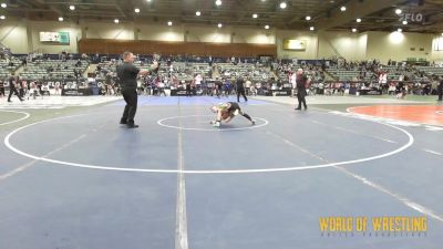 64 lbs 3rd Place - Jack Blair, Hawks WC Lincoln vs Jason Fischer, CP Wrestling