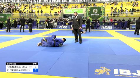 TEONES CONCEIÇÃO SOUZA vs ELIELSON FERREIRA BRITO 2024 Brasileiro Jiu-Jitsu IBJJF